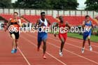 Senior boys 200 metres, English Schools Track and Field. Photo: David T. Hewitson/Sports for All Pics
